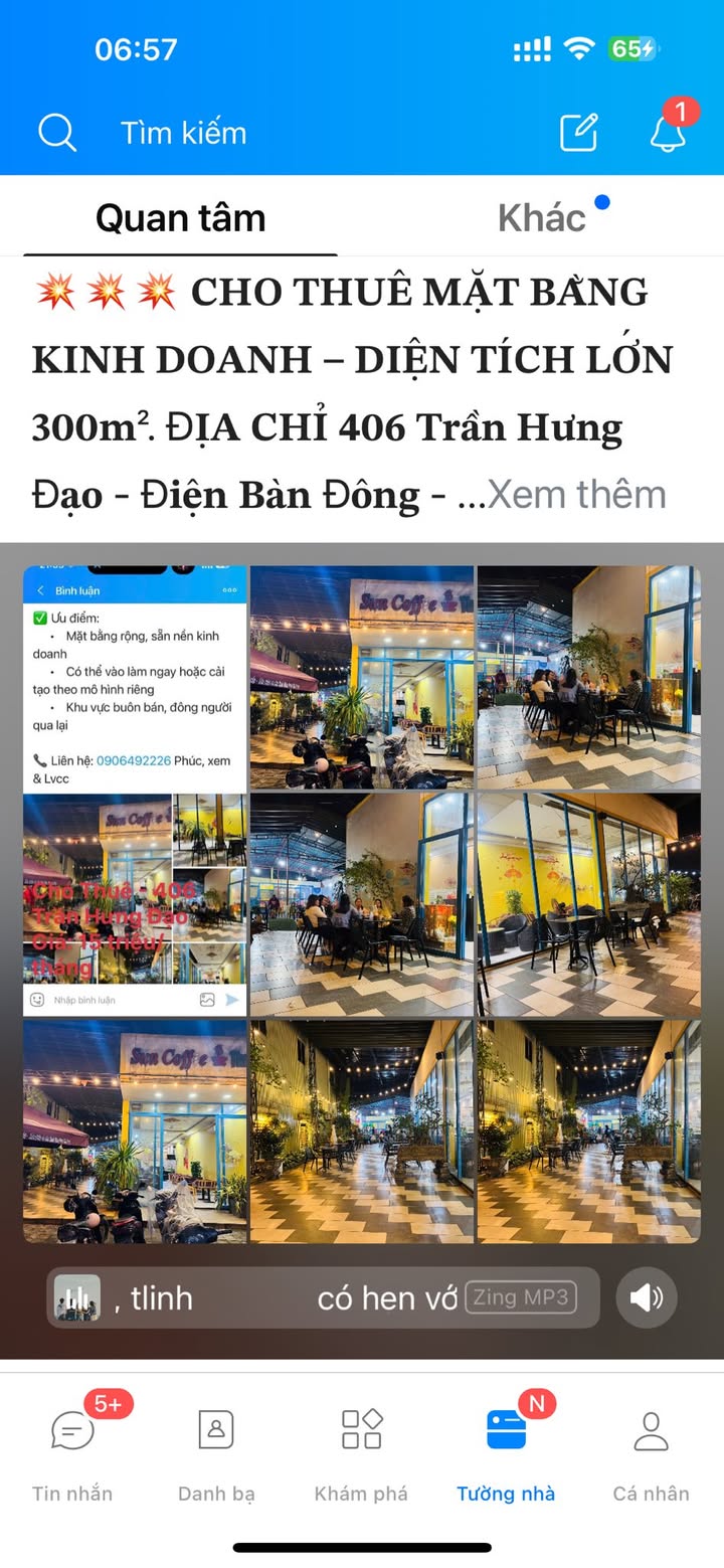 Mặt bằng kinh doanh cho thuê 390m² tại Đà Nẵng - Giá tốt cho doanh nghiệp!