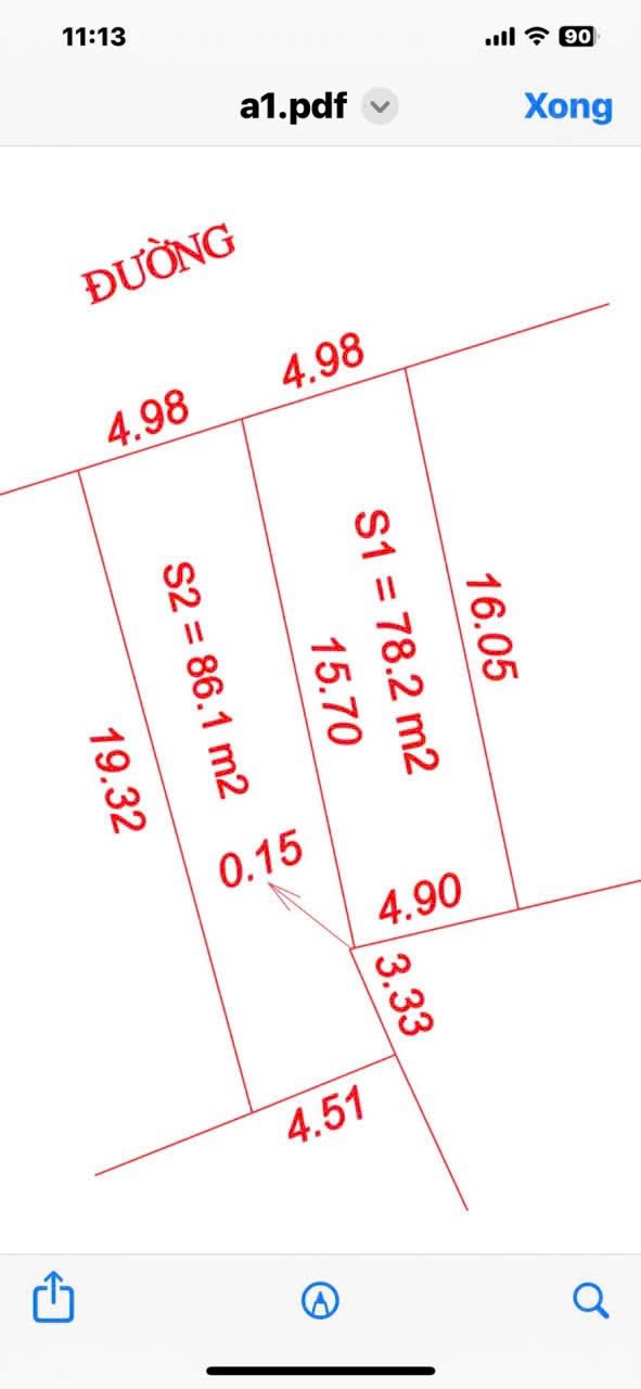 Đất nền Vinh Hưng 86m² giá 1.55 tỷ - Trung tâm tiện lợi cho gia đình trẻ!