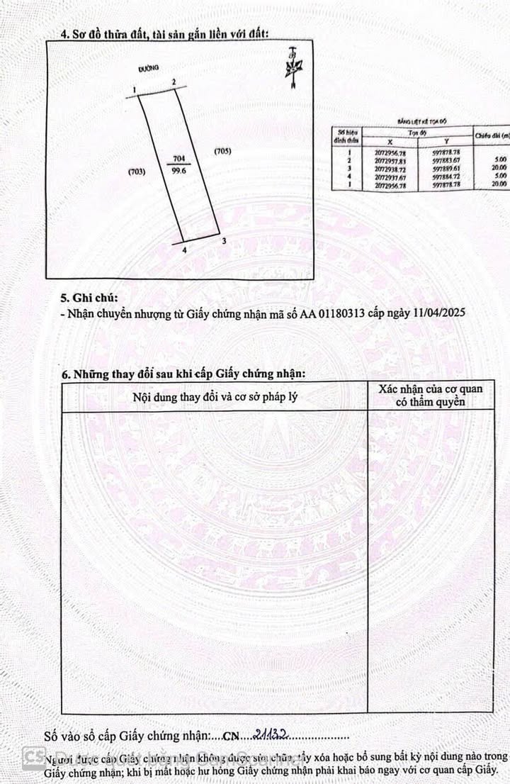 Đất Nghi Ân Vinh 99.6m² giá 2.6 tỷ - Cơ hội đầu tư tuyệt vời!
