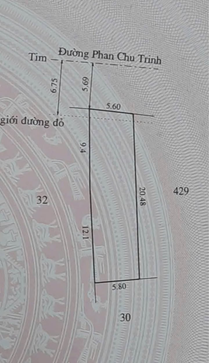 Bán đất mặt tiền Phan Chu Trinh, phường Thuận Hóa, TP Huế 121m² - Đầu tư sinh lời ngay!