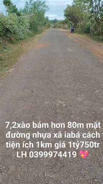 Đất nền xã Ia Bá, huyện Đăk Đoa, 7200m² - Sổ hồng đẹp, giá đầu tư hấp dẫn!