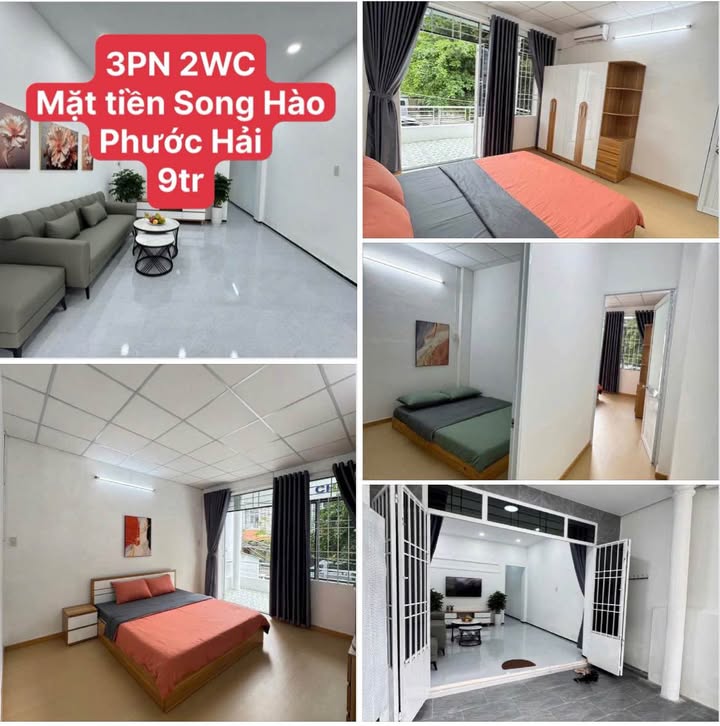 Căn hộ CC cho thuê tại đường Song Hào, Nha Trang 56m² giá 9 triệu - Full nội thất sang trọng!