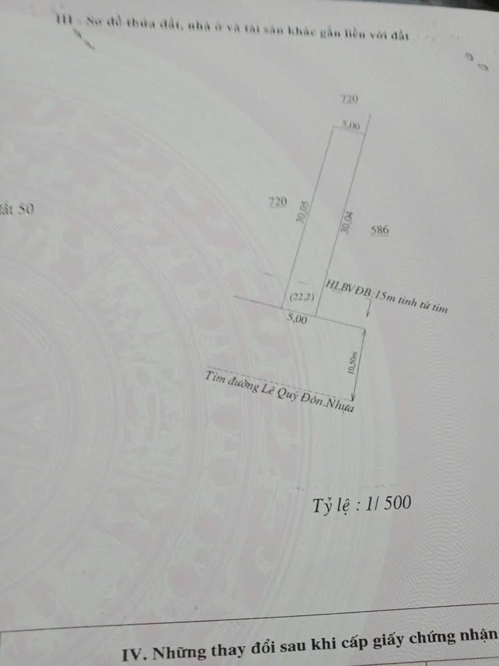 Đất mặt tiền Lê Quý Đôn, phường Tân Thiện, 152.5m² giá 2.5 tỷ - Đầu tư sinh lời ngay!