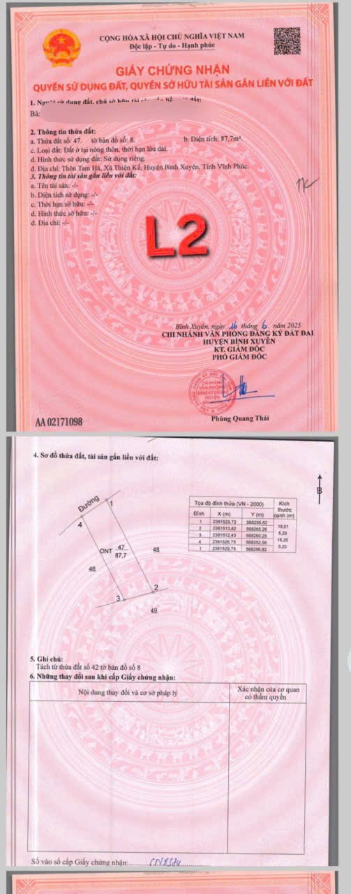 Đất liền kề Tam Hà, Vĩnh Phúc 300m² giá chỉ từ 1 tỷ - Cơ hội đầu tư tuyệt vời!