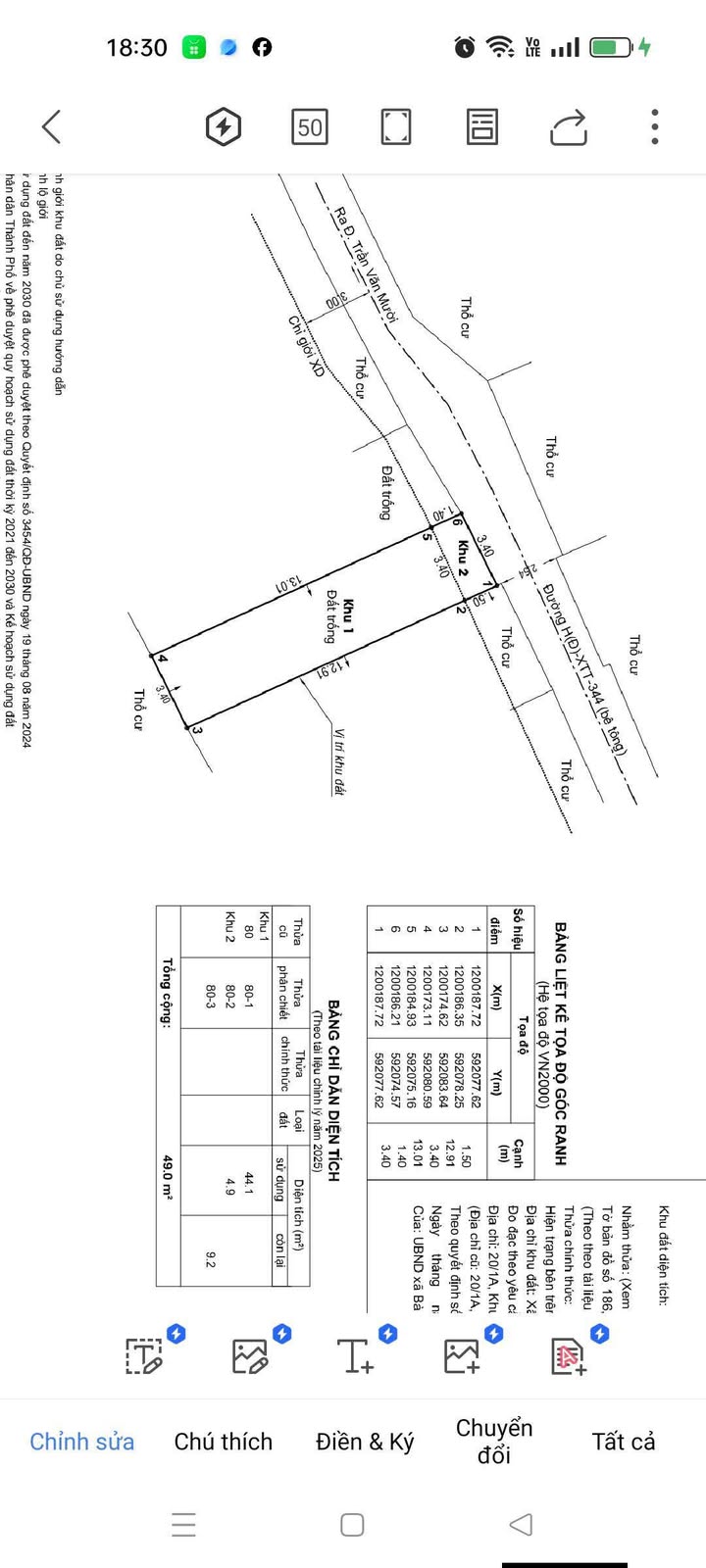 Bán đất thổ cư Hóc Môn 51m² giá 2.3 tỷ - Sổ hồng riêng, thương lượng ngay!