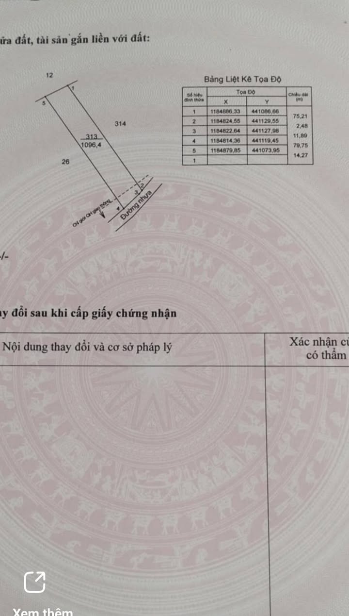 Đất nền Kim Long, Châu Đức 360m² giá 1.1 tỷ - Mặt tiền đường nhựa 6m, view vườn tuyệt đẹp!