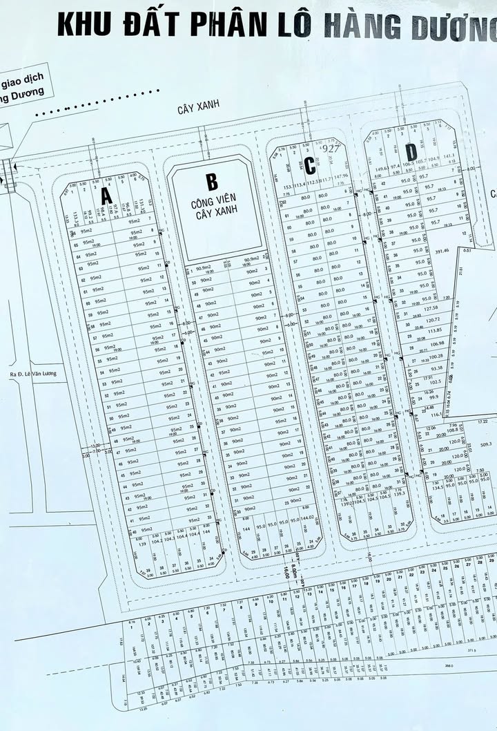 Đất nền 80m² KDC Saigon South - 1181 Lê Văn Lương, Nhà Bè - Sẵn sàng đầu tư!