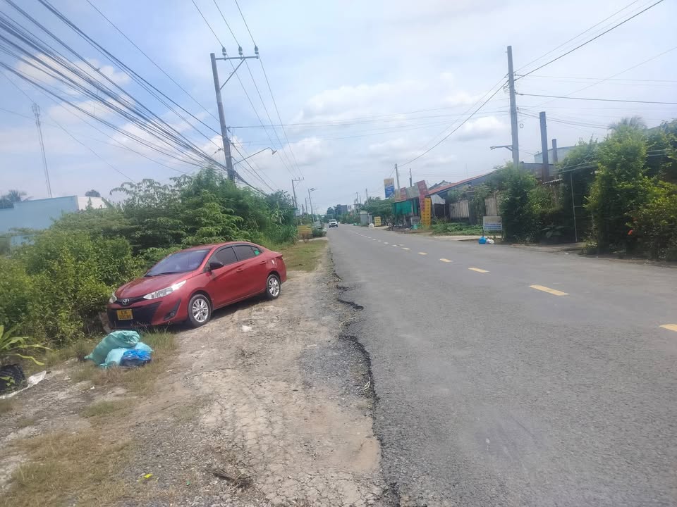 Đất nền góc 2 mặt tiền tỉnh 877, Long Vĩnh, Gò Công Tây 588m² - Cơ hội đầu tư tuyệt vời!