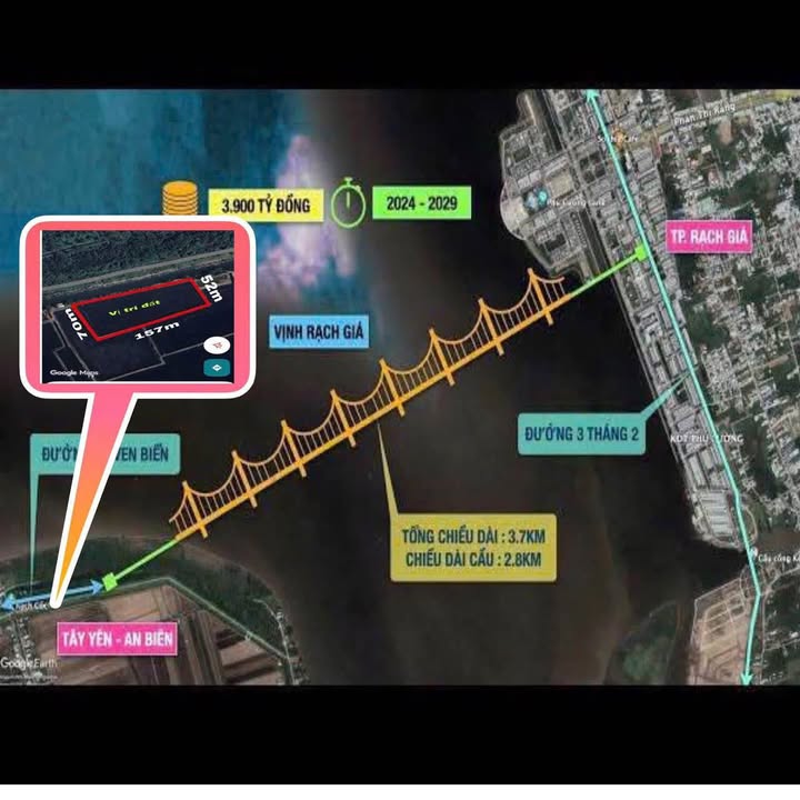 Đất nền đẹp đường Đê Biển xã Tây Yên 8500m² giá 11.9 tỷ - Cơ hội đầu tư tuyệt vời!