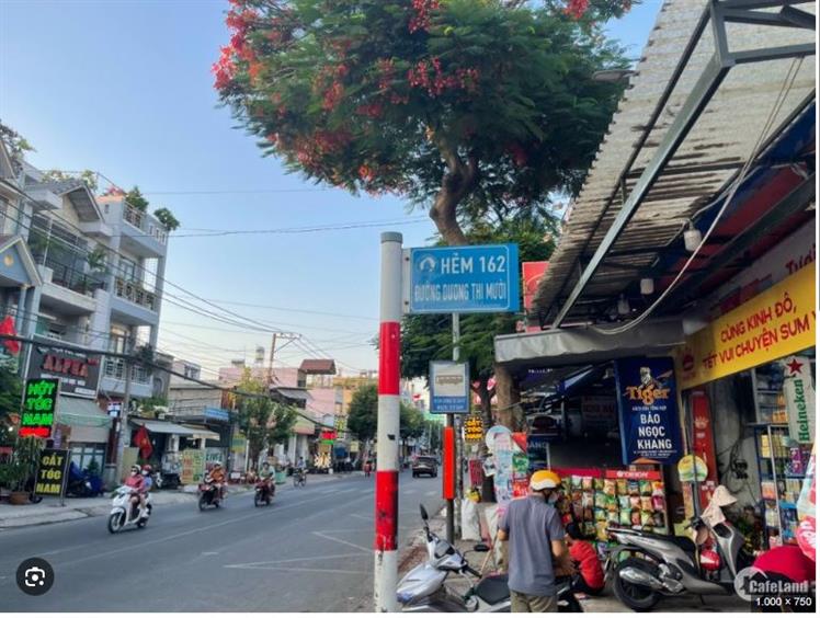 Đất nền góc 2 mặt tiền Dương Thị Mười, Q12, diện tích 405m² - Đầu tư sinh lời ngay!