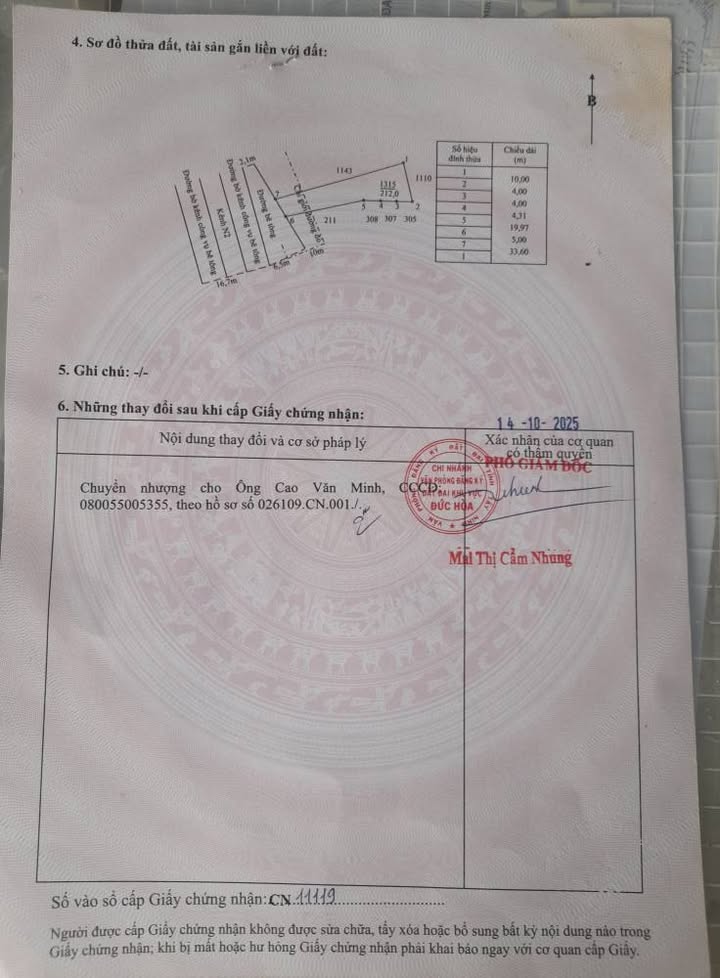 Đất thổ cư Hòa Khánh 212m² giá 1.4 tỷ - Gần chợ, sổ hồng chính chủ!