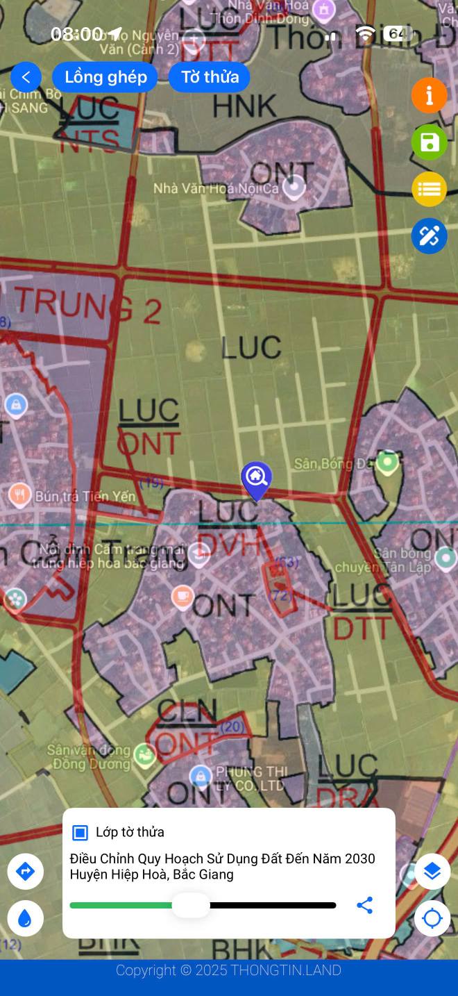 Đất thổ cư Mai Trung Hiệp Hòa 123m² giá 900 triệu - Đầu tư sinh lời ngay!