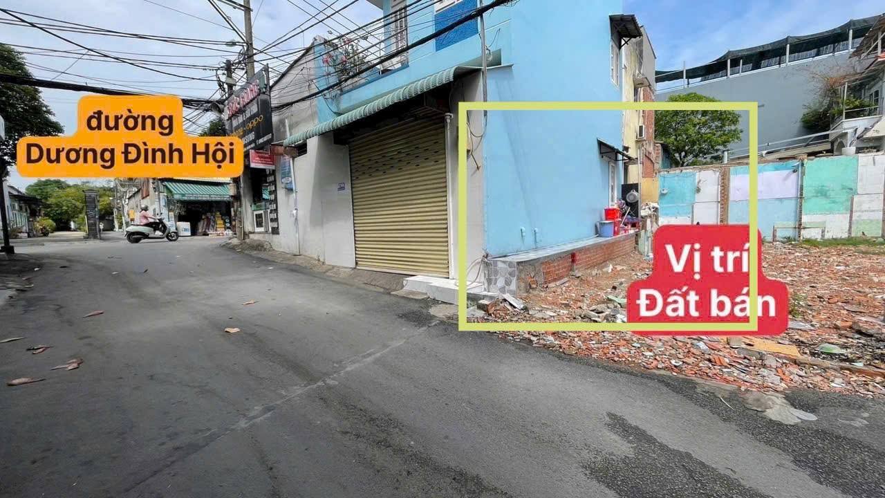 Lô đất Dương Đình Hội 72m² giá 5.5 tỷ - Cơ hội đầu tư tuyệt vời!
