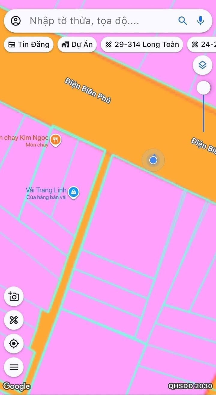 Đất góc 2 mặt tiền đường Điện Biên Phủ, Bà Rịa 742m² giá 29 tỷ - Cơ hội kinh doanh hiếm có!