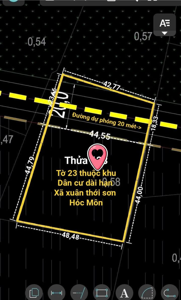 Đất trồng cây lâu năm 3000m² tại xã Xuân Thới Sơn - Giá 4.8 tỷ, đầu tư sinh lời!