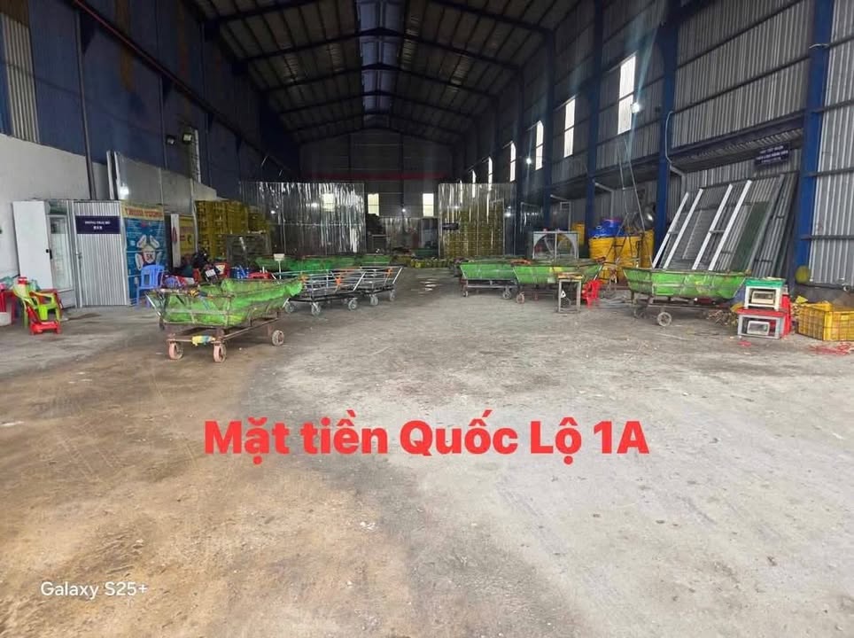 Kho cho thuê 2500m² Quốc Lộ 1A Cái Bè - Giá chỉ 110 triệu/tháng!