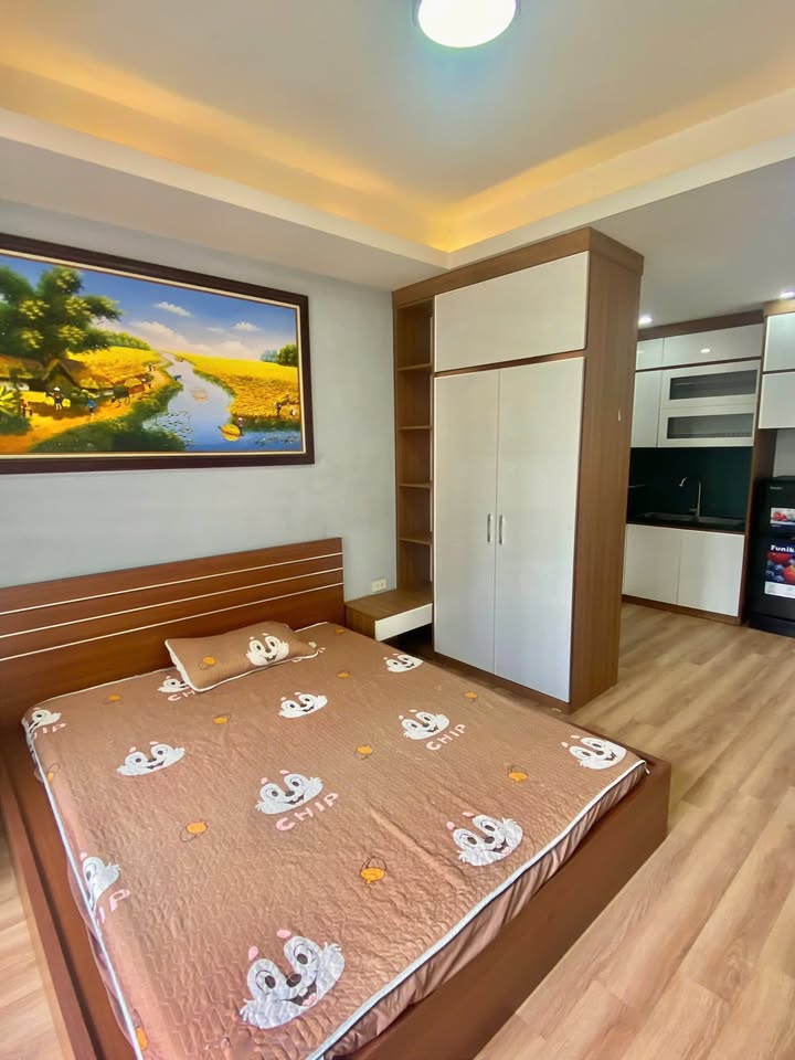 Căn hộ cho thuê 1 ngủ ngõ 42 Giang Văn Minh 35m² giá 6.3 triệu - An ninh và tiện nghi đầy đủ!