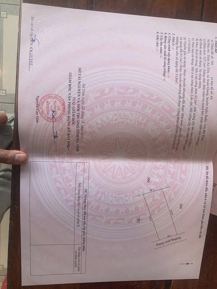 Đất nền Xuân Thành Nghi Xuân 120m² giá 1.5 tỷ - Đường ô tô rải thảm, sẵn sàng đầu tư!