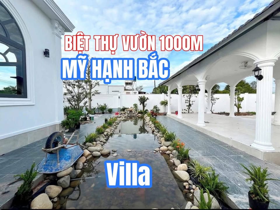 Biệt thự vườn Mỹ Hạnh Bắc 1000m² giá 8 tỷ - Không gian sống lý tưởng!