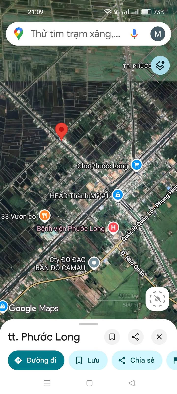 Đất nền 2 mặt tiền tại xã Phước Long, Bạc Liêu 94m² giá 220 triệu - Cơ hội đầu tư hấp dẫn!