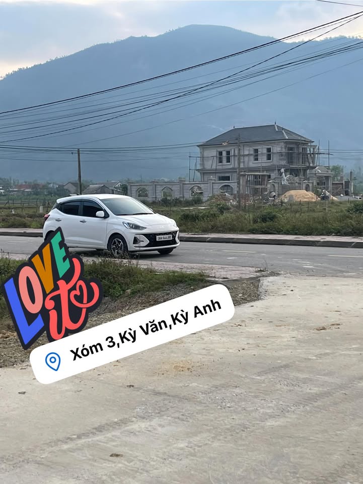 Đất nền Kỳ Văn, Kỳ Anh 140m² giá 900 triệu - Lô góc hai mặt tiền hiếm có!