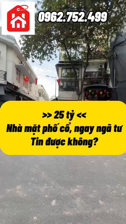 Bán FrontHouse mặt phố Nguyễn Siêu 24m² giá 25 tỷ - Kinh doanh sầm uất!