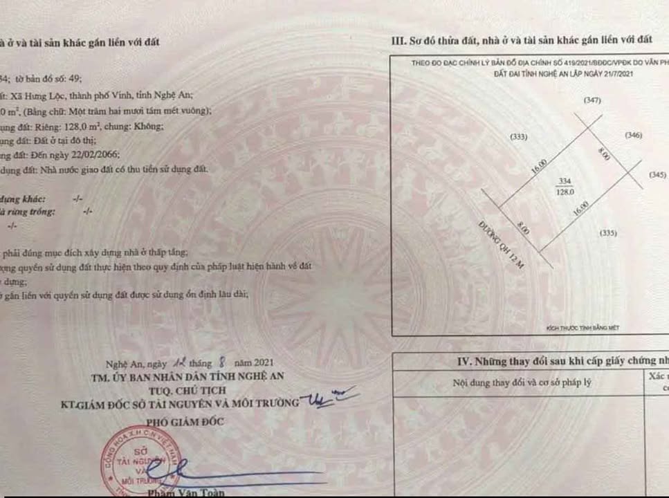 Đất dự án Khu đô Thị Hưng Lộc Homes Vinh Lộc 128m² giá 3 tỷ - Cơ hội đầu tư lý tưởng!