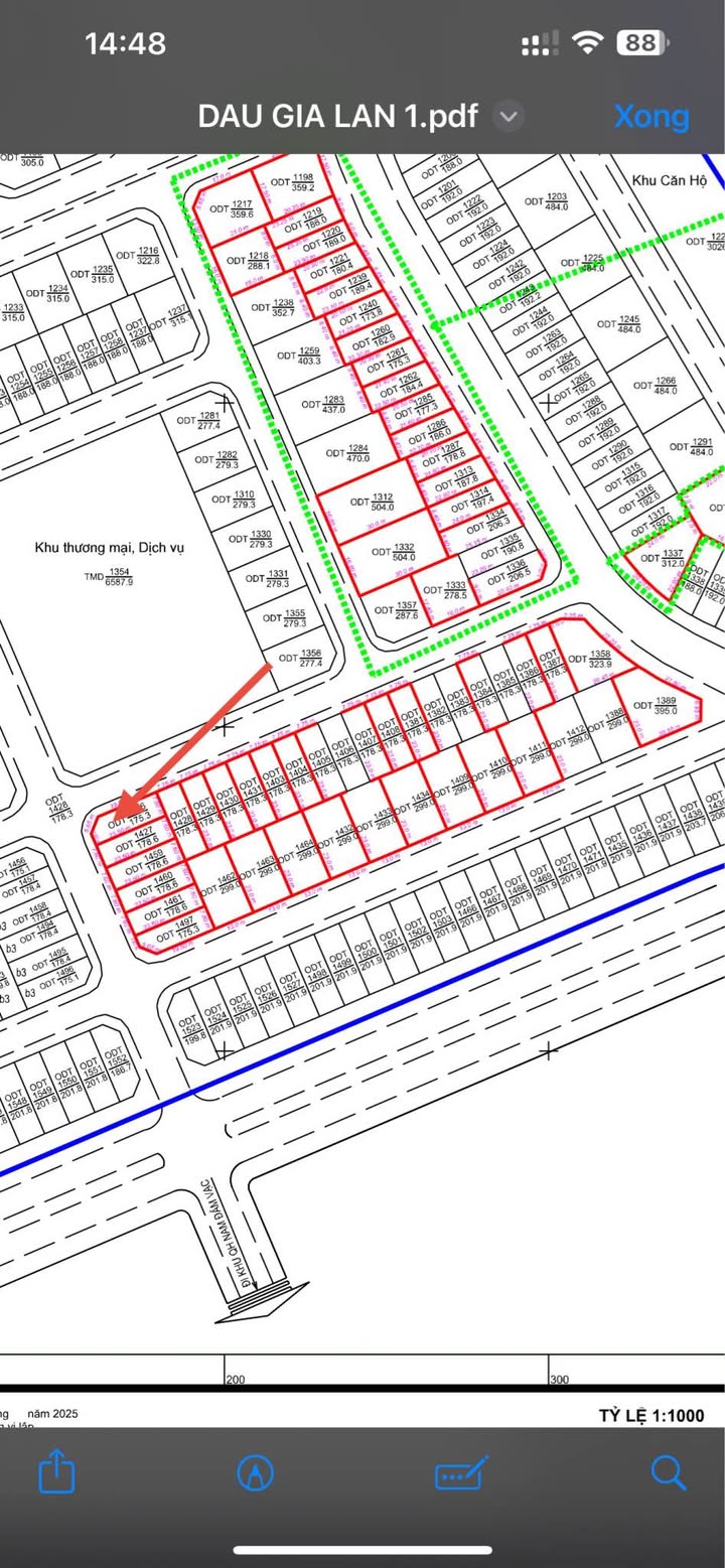 Đất nền Mậu Lâm Vĩnh Yên 175m² giá thỏa thuận - Lô góc đối diện khu thương mại sầm uất!