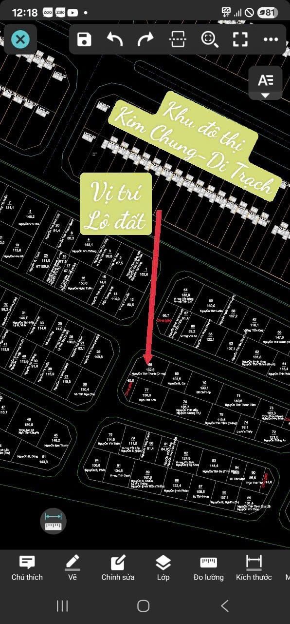 Đất nền Di Trạch, Hoài Đức 132m² giá 19.1 tỷ - Cơ hội đầu tư sinh lời!
