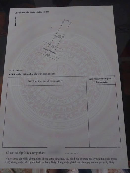 Đất mặt tiền đường Nguyễn Trãi, Dĩ An 200m² giá 9 tỷ - Vị trí kinh doanh sầm uất!