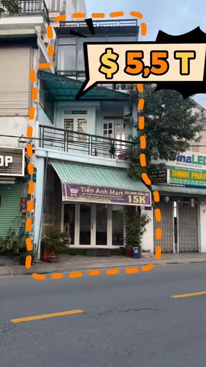 Nhà mặt tiền Trần Thị Năm, Q.12, 56m² giá 5.5 tỷ - Kinh doanh sinh lời ngay!