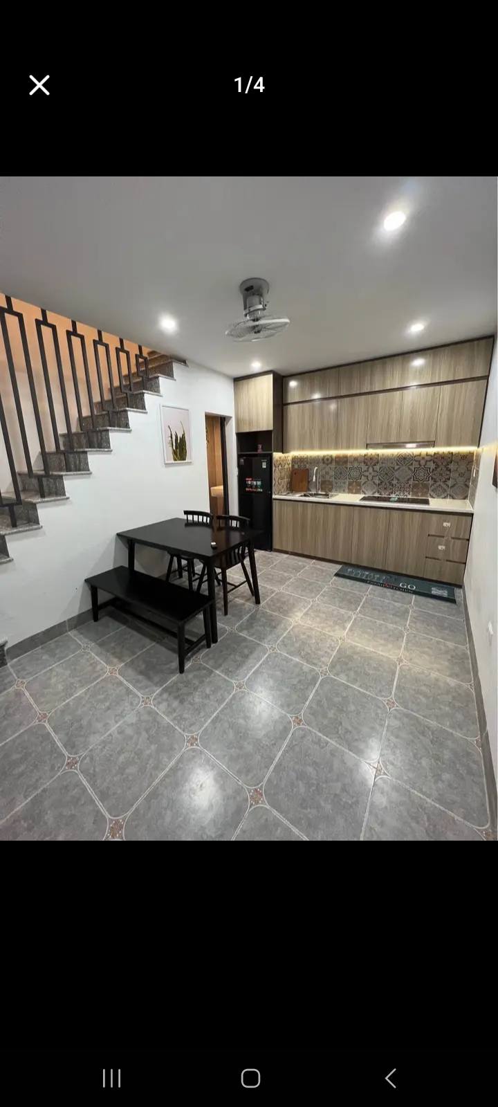 Nhà cho thuê 2 tầng Ngõ phố Vân Đồn - 25m² giá 6 triệu, nội thất đầy đủ!