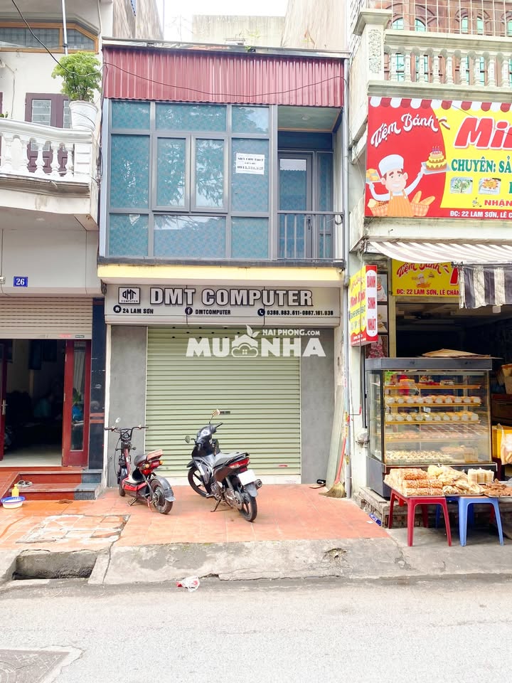 Nhà mặt đường Lam Sơn, Lê Chân 30m² - Phù hợp nhiều mô hình kinh doanh!