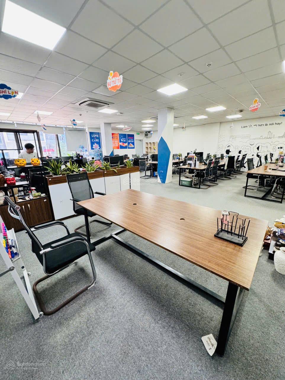 Cho thuê văn phòng tại Nguyễn Chánh 350m² - 105 triệu/tháng - Sàn đẹp, đầy đủ tiện nghi!