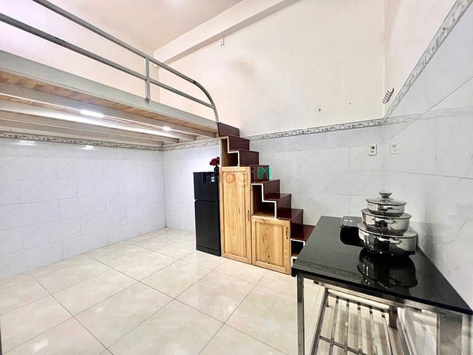 Phòng gác lửng 28m² giá 3.8 triệu - An ninh và tiện nghi vượt trội!