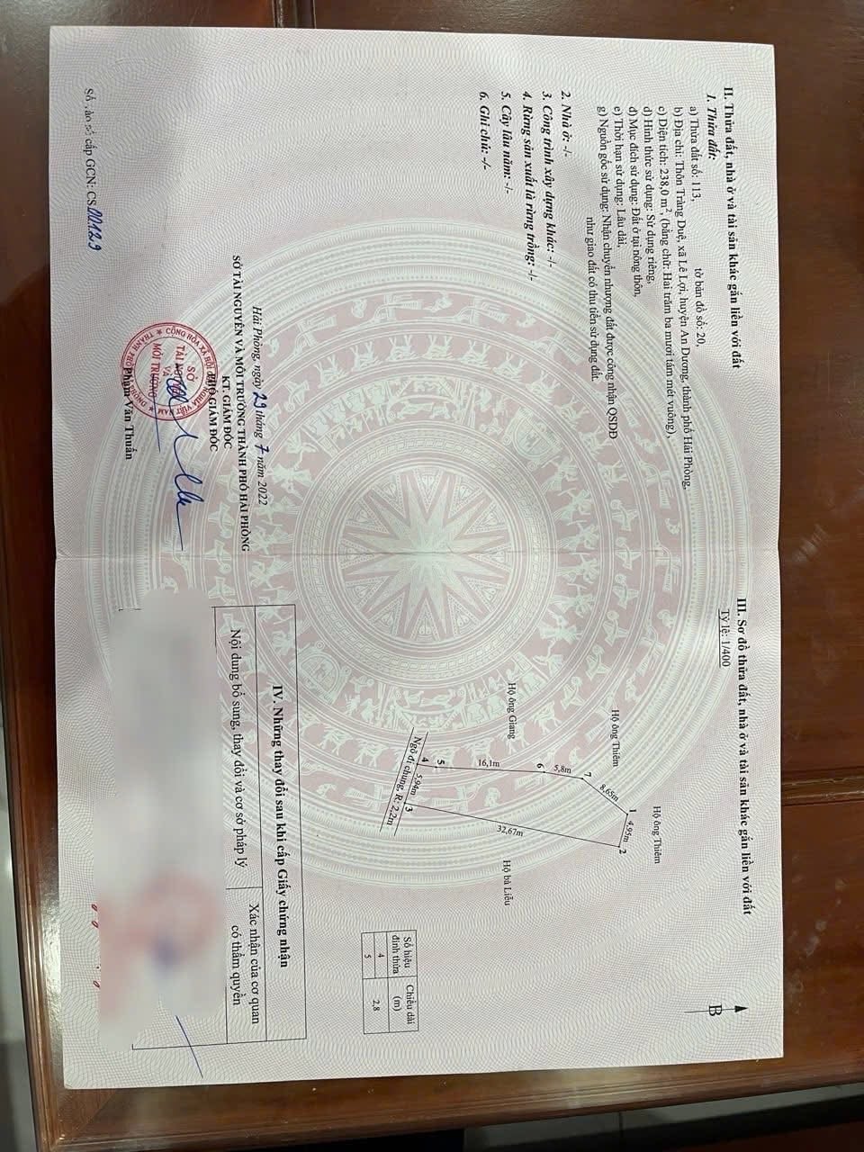 Bán dãy nhà trọ 10 phòng tại Tràng Duệ, An Dương 238m² - Dòng tiền ổn định!