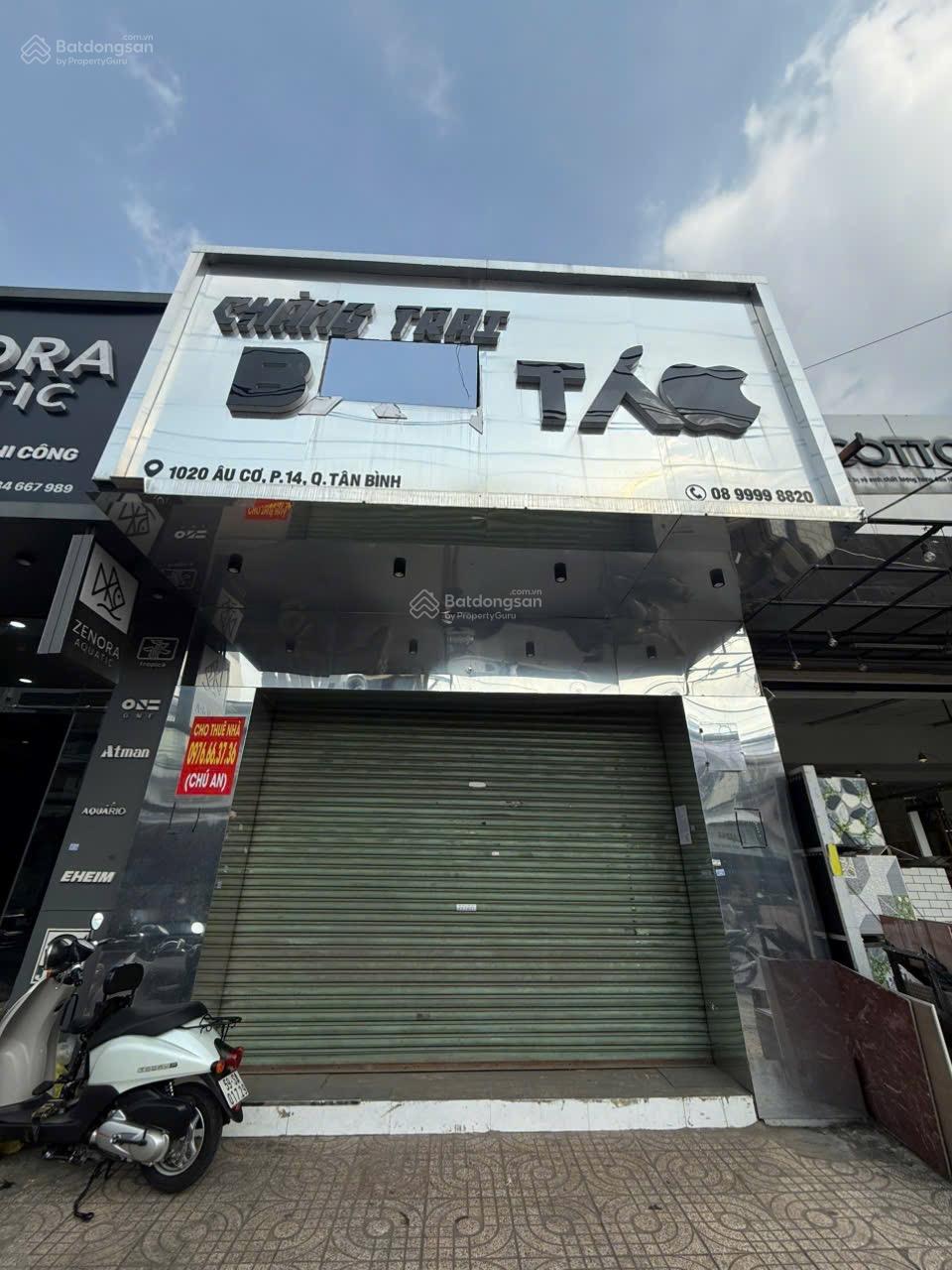 Cho thuê mặt tiền Âu Cơ, Quận Tân Bình 140m² - Kinh doanh sầm uất ngay trung tâm