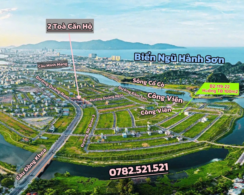 Đất nền Đầm Sen Nam Hòa Xuân 100m² giá 5.65 tỷ - Cơ hội đầu tư hiếm có!