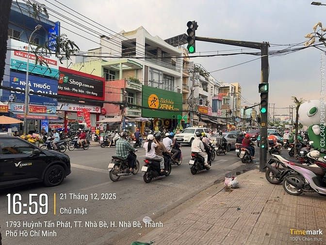 Nhà mặt tiền Huỳnh Tấn Phát 3,2m x 13m cho thuê - Kinh doanh thuận lợi