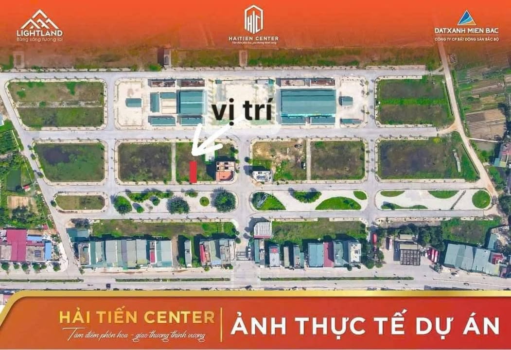Đất nền Khu Lightland Hải Tiến Hoàng Ngọc 100m² - Vị trí đẹp, gần công viên