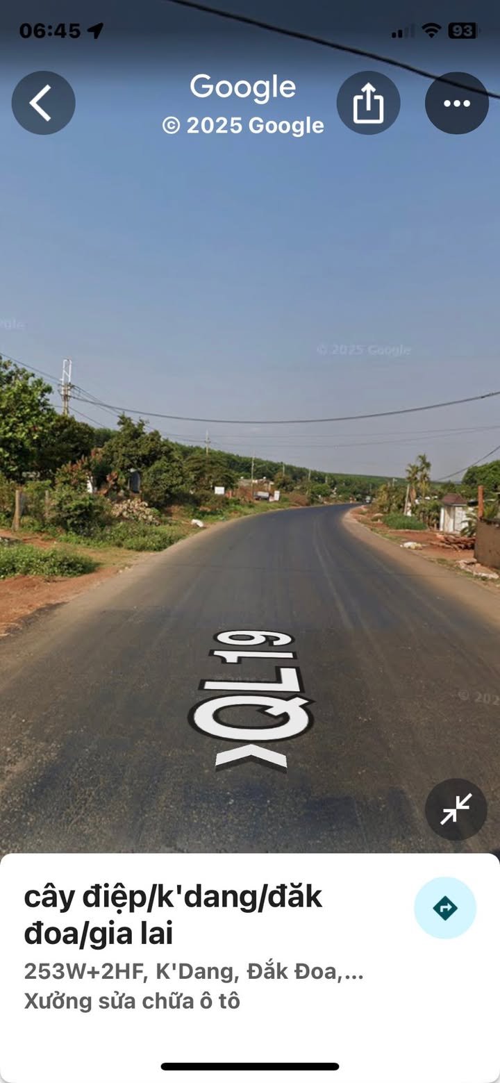 Đất nền mặt tiền Quốc lộ 19A, xã Kdang, 517m² giá 1.2 tỷ - Cơ hội đầu tư tốt!