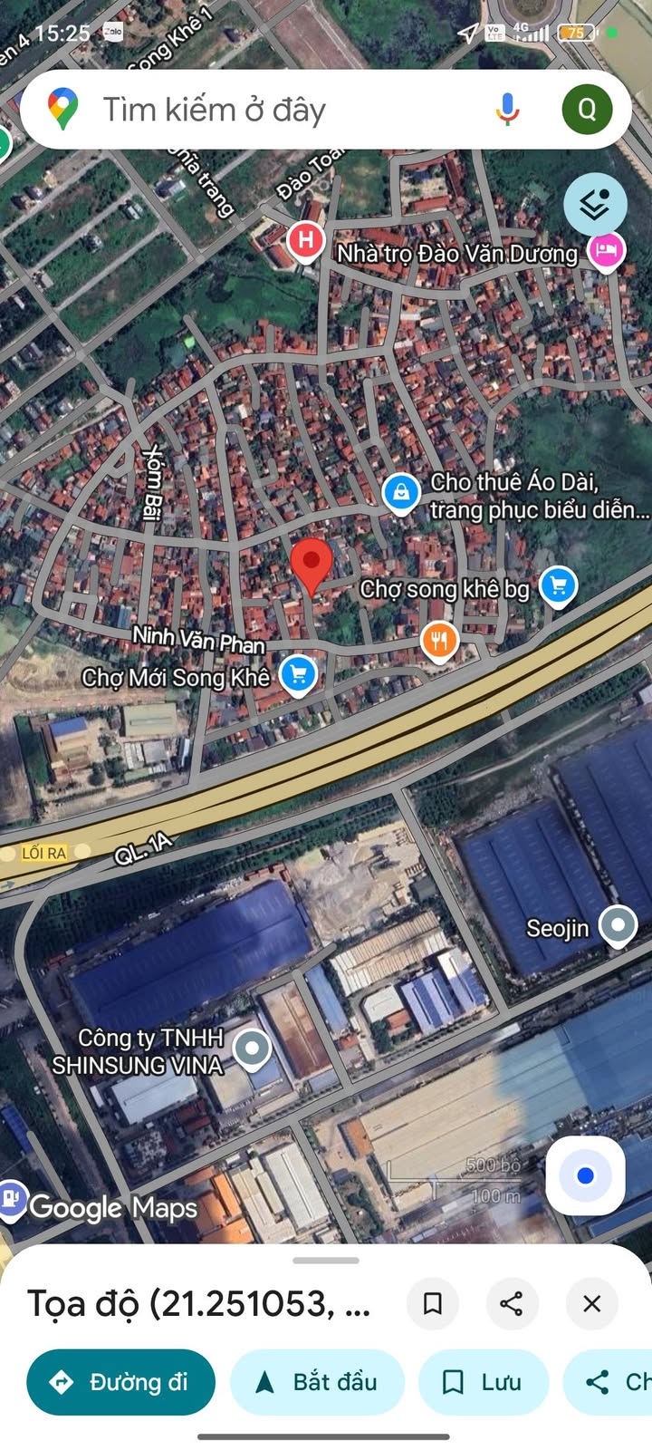 Lô đất 2 mặt tiền Song Khê, TP Bắc Giang 91,2m² giá 2 tỷ - Đầu tư sinh lời ổn định!