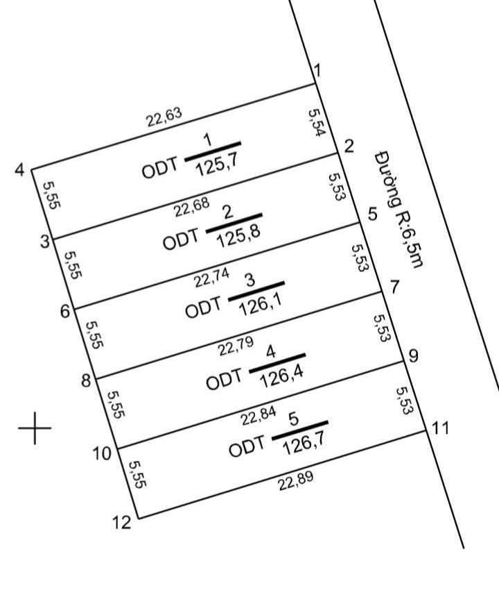 Đất nền đường 2A khu phố Bến Tràm 125m² giá 1.875 tỷ - Pháp lý rõ ràng