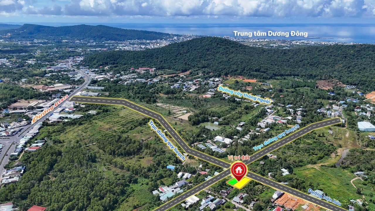 Đất nền Dương Đông, Phú Quốc 500m² giá 2.4 tỷ - Cơ hội đầu tư tuyệt vời!