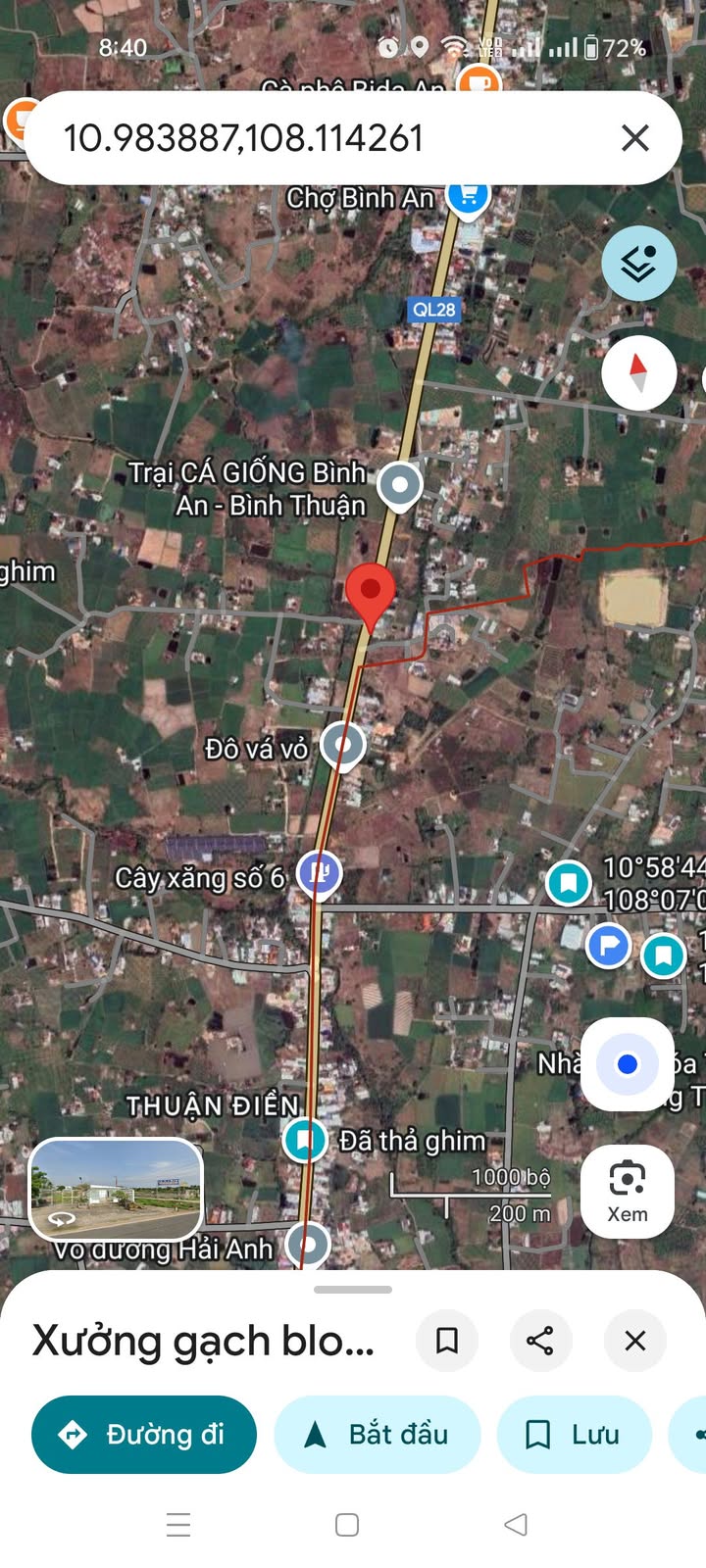 Đất nền thổ cư Thôn Bình An, Hàm Thuận Bắc 5365m² giá 1.609 tỷ - Đầu tư sinh lời ngay!