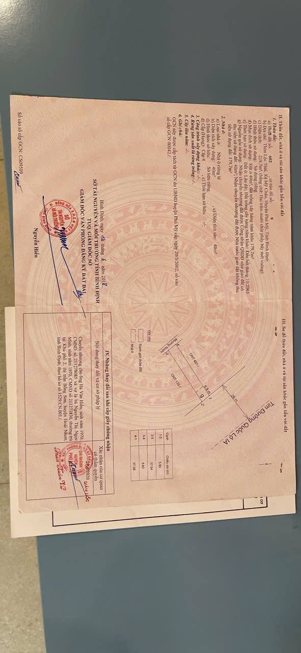 Nhà hàng kinh doanh tại Lộc Thái, Phù Mỹ 2600m² giá 12 tỷ - Cơ hội đầu tư hấp dẫn!