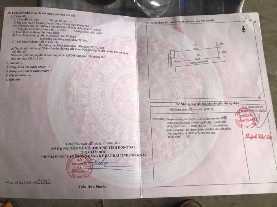 Đất thổ cư An Phước 100m² giá 2.35 tỷ - Sát trường tiểu học, đầu tư sinh lời!