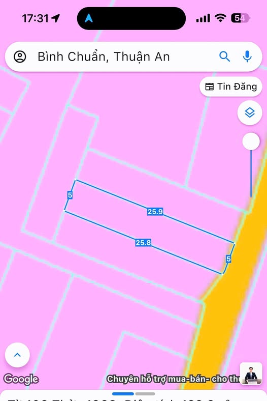 Lô đất mặt tiền Bình Chuẩn 39, 130m² giá 3.299 tỷ - Đầu tư sinh lời ngay!