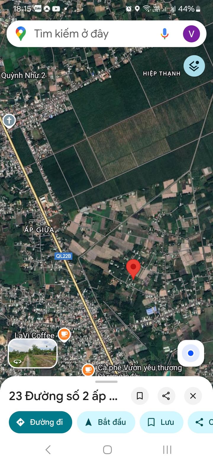 Đất thổ cư Hiệp Thạnh, Gò Dầu 95m² giá 300 triệu - Cơ hội đầu tư hấp dẫn!