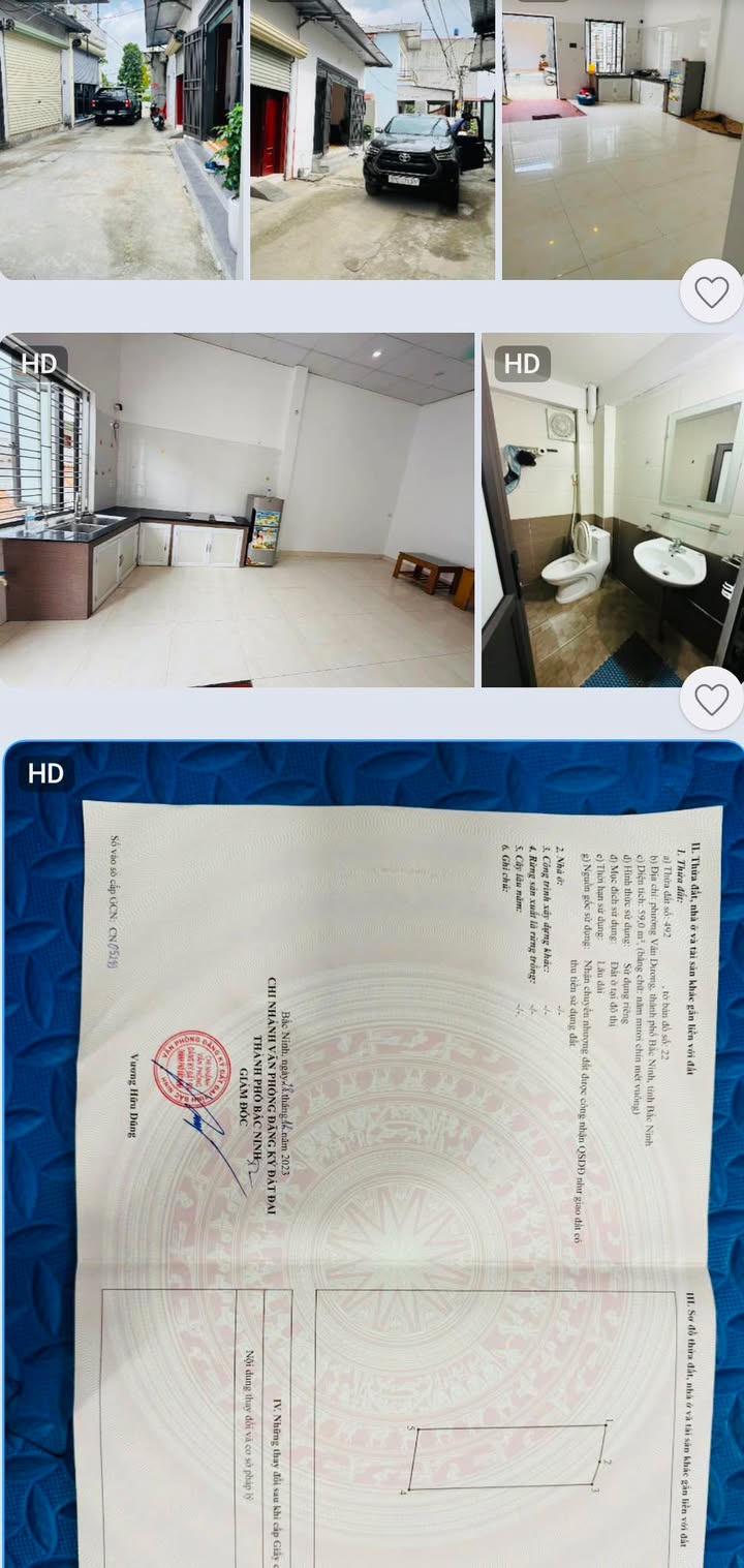 Đất thổ cư Nam Sơn, Bắc Ninh 59m² giá 2 tỷ - Chính chủ bán gấp!